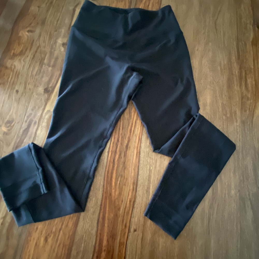 Black Leggings 
Never worn 
Double stitch detail at ankle